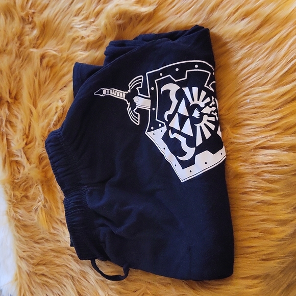 zelda Pants Mens Smallmedium Zelda Vintage Pajama Comfy Bottoms